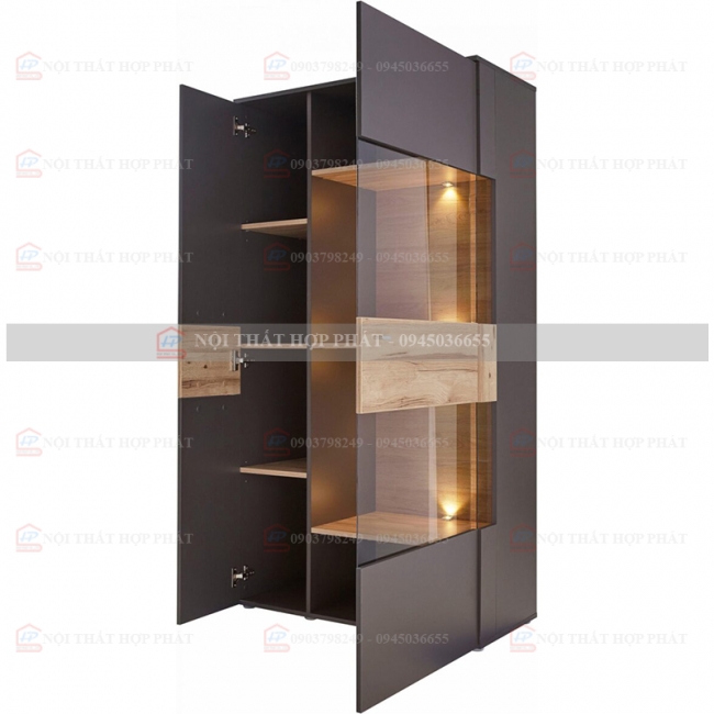 Tủ Rượu Trang Trí Gỗ Đẹp TRG003